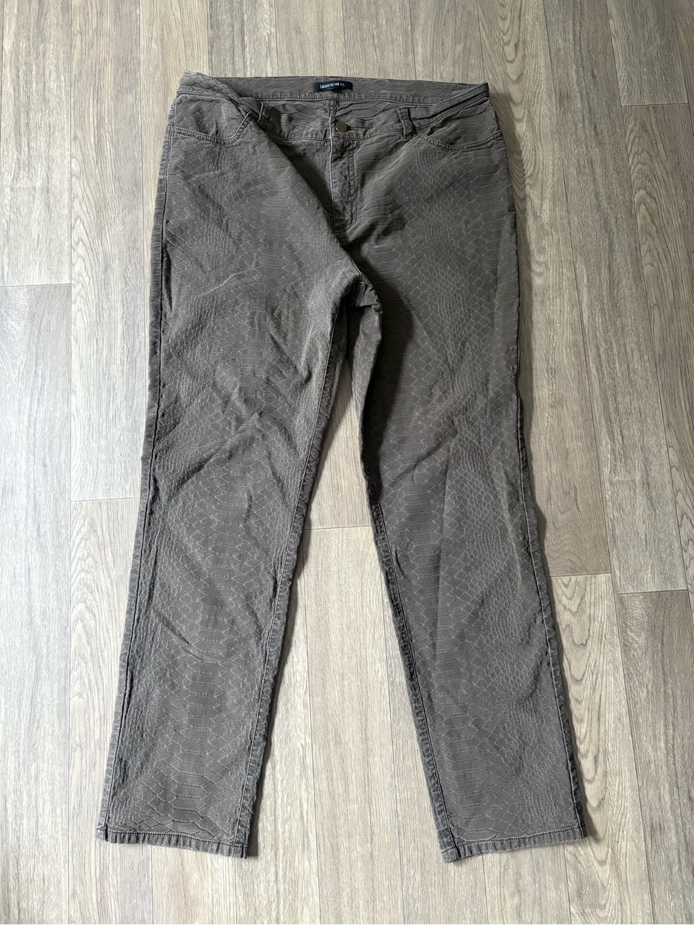 Lafayette 148 New York Brown Skinny Pants